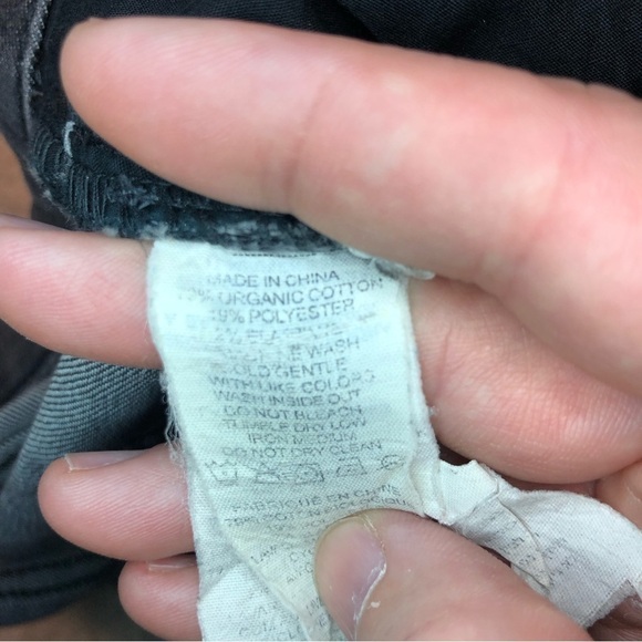 PRANA Indigo Grey Lightweight Denim Jeans Womens Size 6/28 Flaws See Pics - Picture 5 of 11